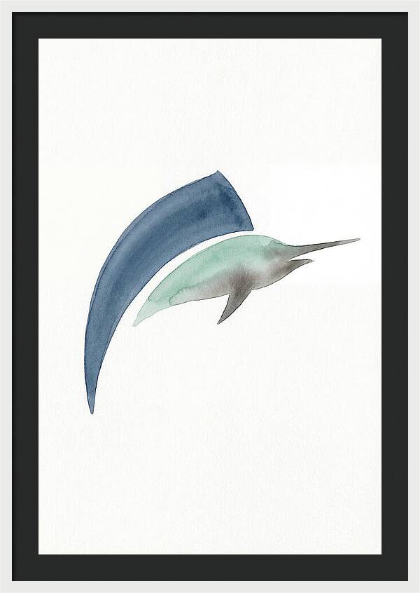 Sailfish In Minimalist Style