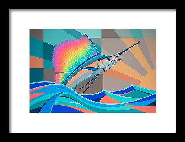 Sailfish In Vibrant Colors