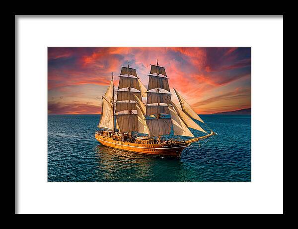 Sailing Into The Sunset