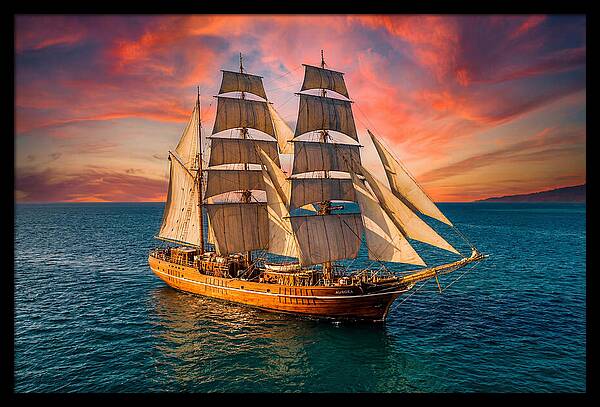 Sailing Into The Sunset