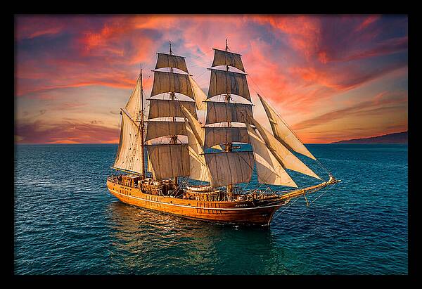 Sailing Into The Sunset