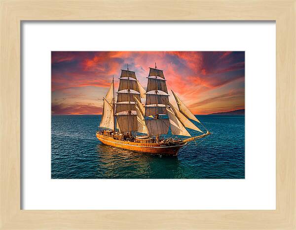 Sailing Into The Sunset