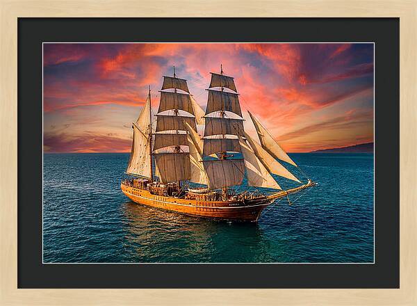 Sailing Into The Sunset