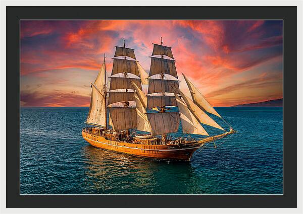 Sailing Into The Sunset