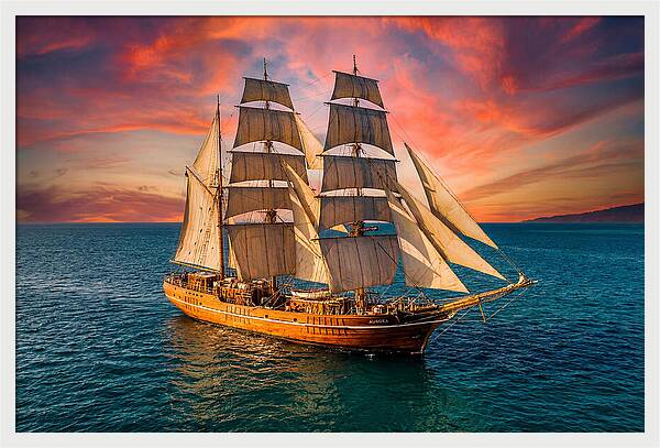 Sailing Into The Sunset