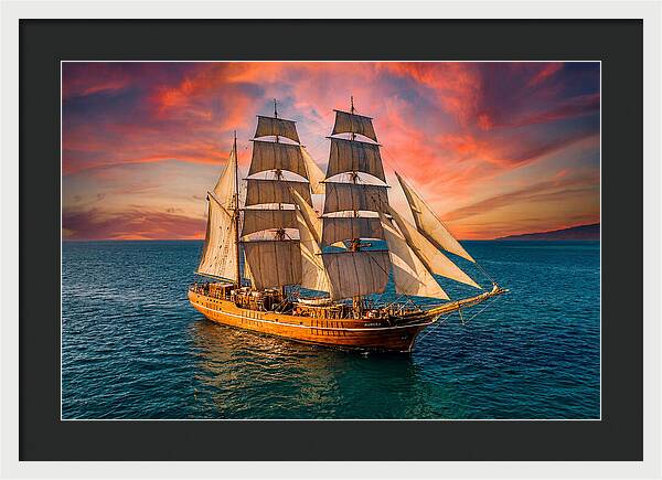 Sailing Into The Sunset