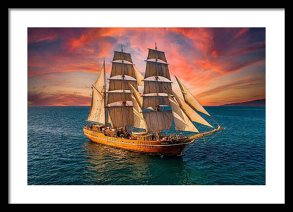 Sailing Into The Sunset