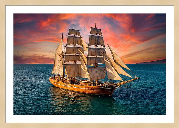 Sailing Into The Sunset