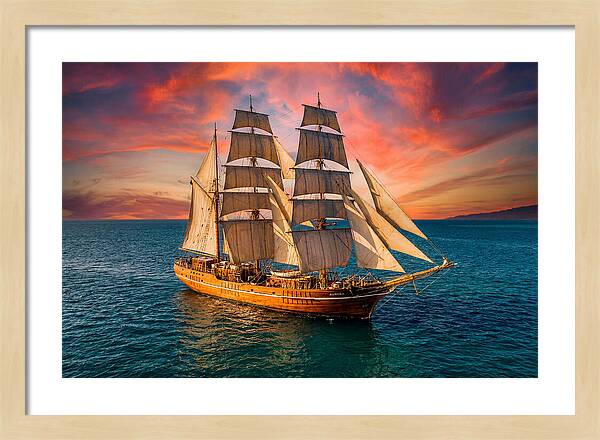 Sailing Into The Sunset
