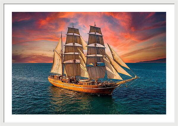 Sailing Into The Sunset
