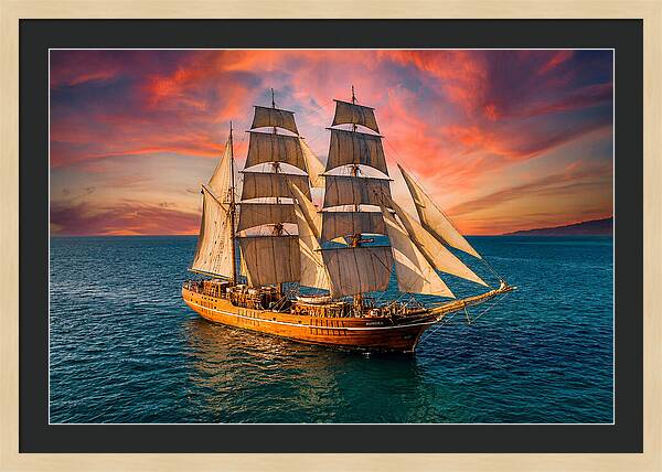 Sailing Into The Sunset