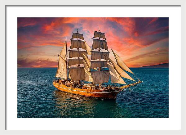 Sailing Into The Sunset