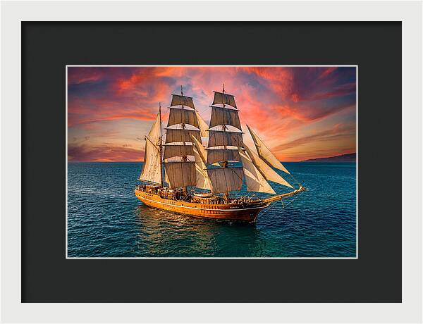Sailing Into The Sunset