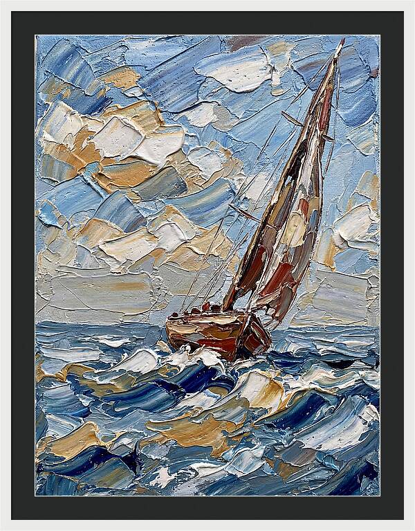 Sailing Through Vibrant Waves