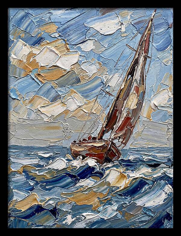 Sailing Through Vibrant Waves