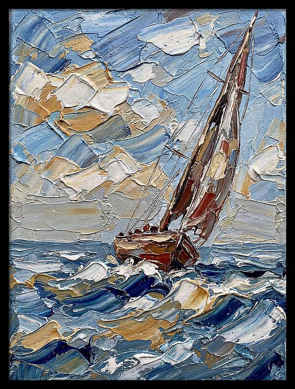 Sailing Through Vibrant Waves