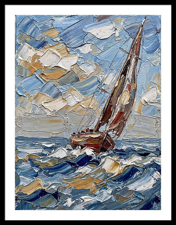 Sailing Through Vibrant Waves