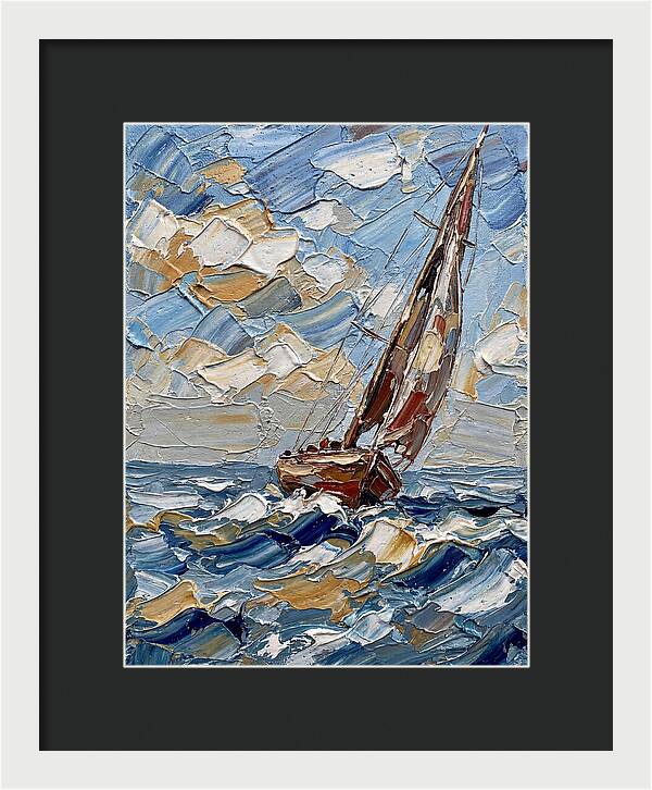Sailing Through Vibrant Waves