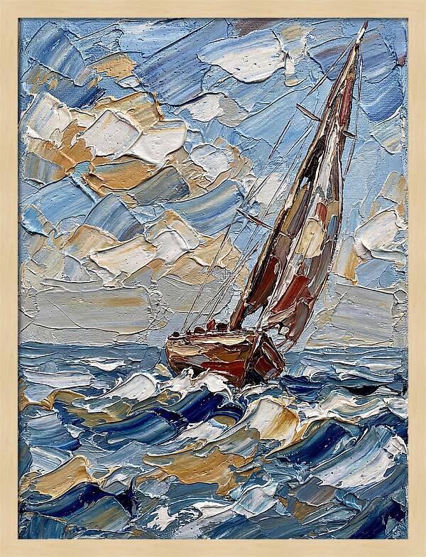 Sailing Through Vibrant Waves