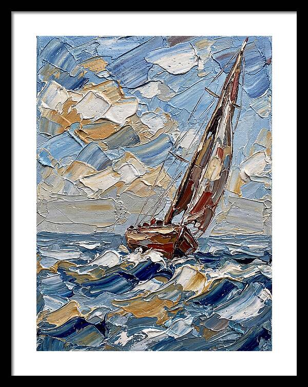 Sailing Through Vibrant Waves