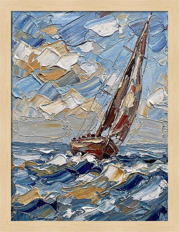 Sailing Through Vibrant Waves