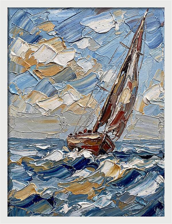 Sailing Through Vibrant Waves