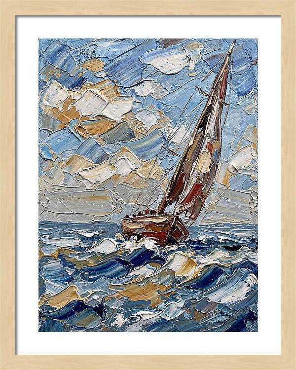Sailing Through Vibrant Waves