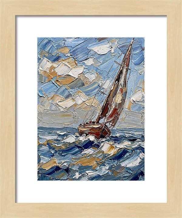Sailing Through Vibrant Waves