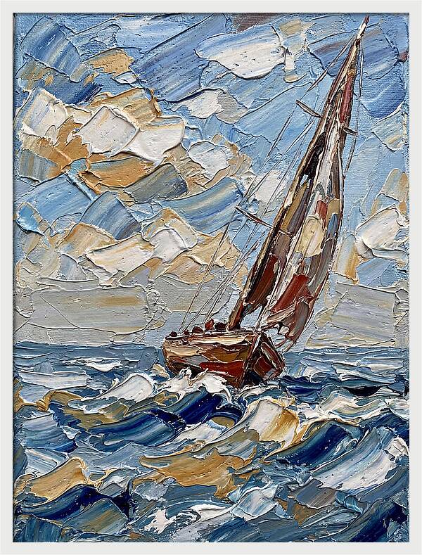Sailing Through Vibrant Waves