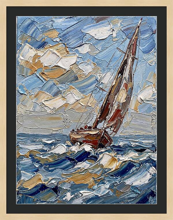 Sailing Through Vibrant Waves