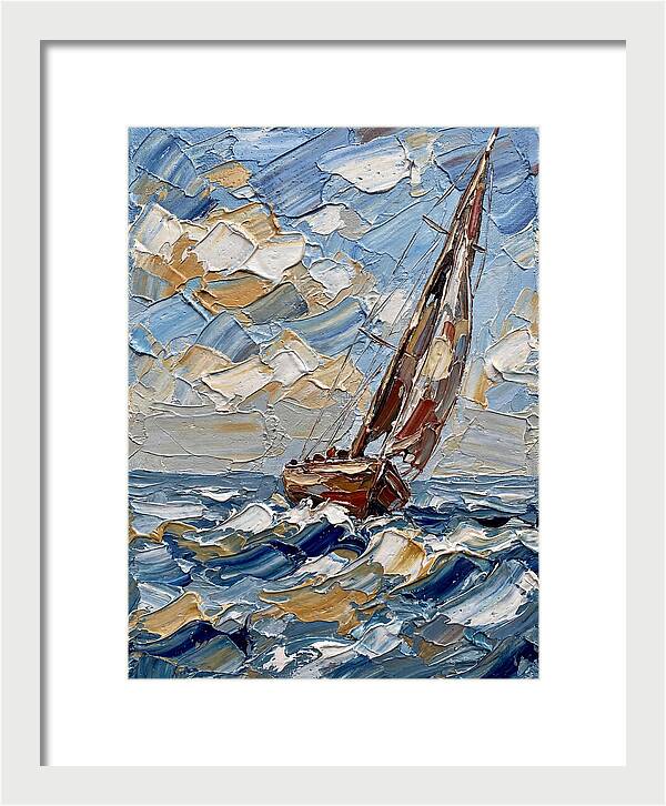 Sailing Through Vibrant Waves