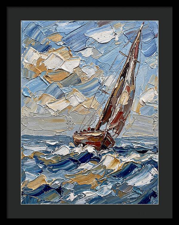 Sailing Through Vibrant Waves