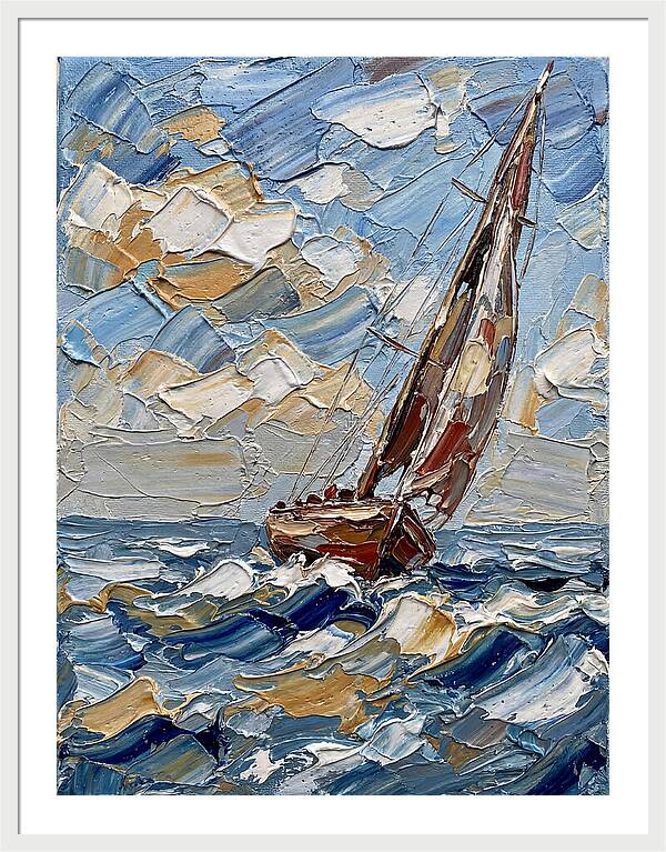 Sailing Through Vibrant Waves