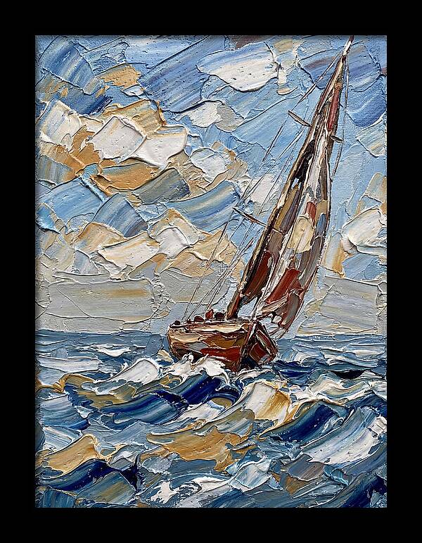 Sailing Through Vibrant Waves