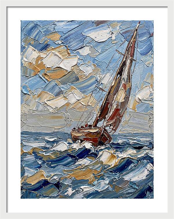 Sailing Through Vibrant Waves