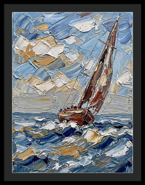 Sailing Through Vibrant Waves