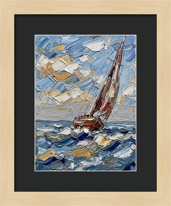 Sailing Through Vibrant Waves