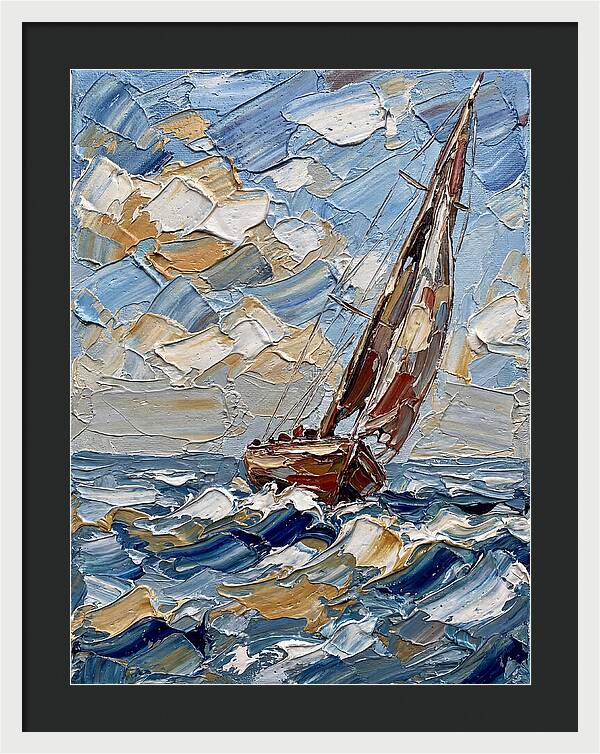Sailing Through Vibrant Waves