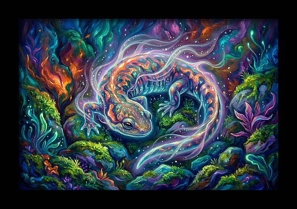 Salamander In A Dreamscape