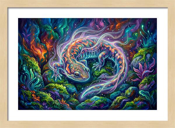 Salamander In A Dreamscape