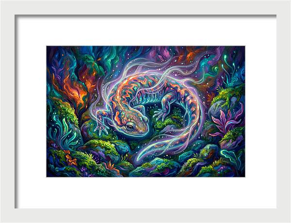 Salamander In A Dreamscape