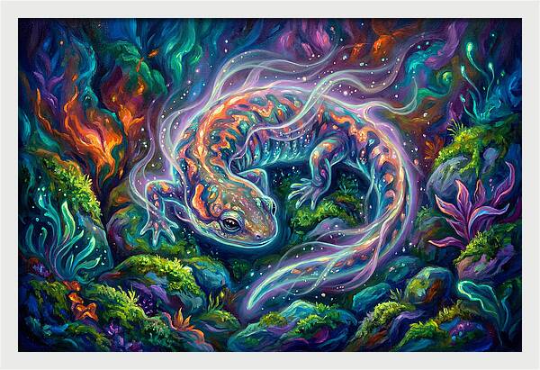 Salamander In A Dreamscape