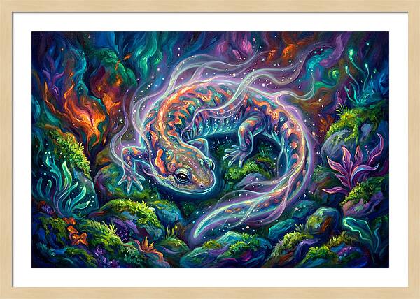 Salamander In A Dreamscape