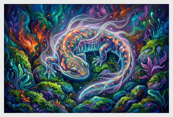 Salamander In A Dreamscape