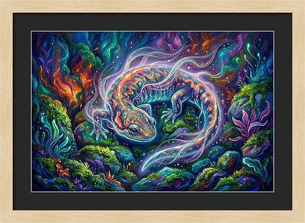 Salamander In A Dreamscape