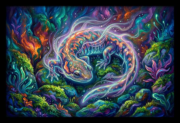 Salamander In A Dreamscape