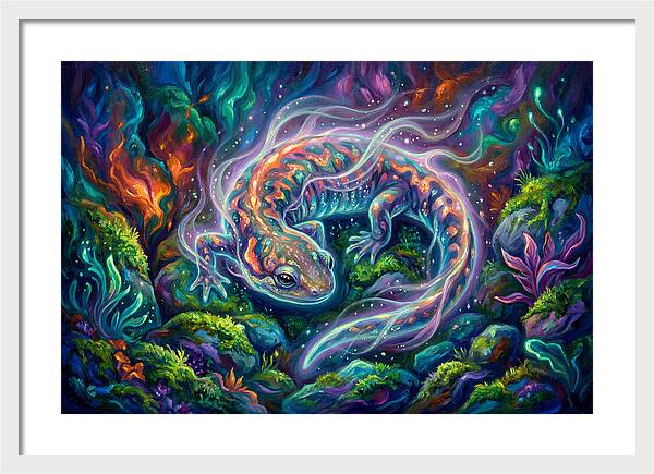 Salamander In A Dreamscape