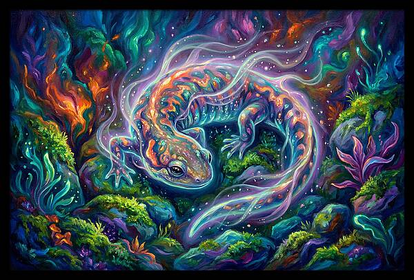 Salamander In A Dreamscape