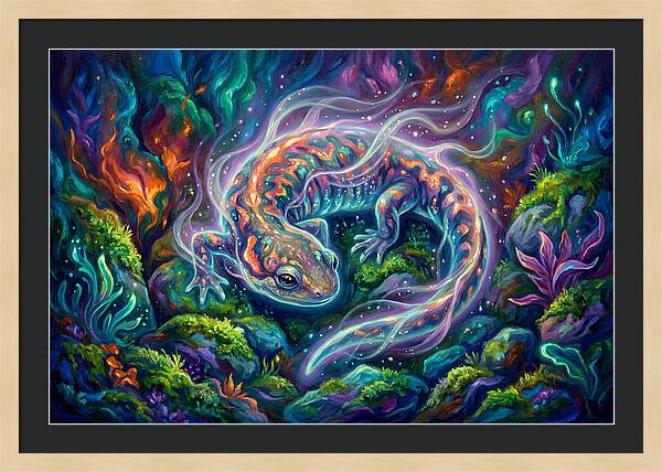 Salamander In A Dreamscape