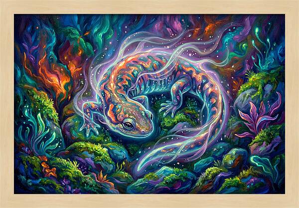 Salamander In A Dreamscape